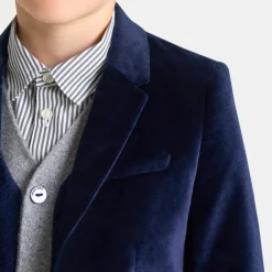 Jacadi Jacken & Mäntel>Samtjacke für Jungen MARINEBLAU JACADI
