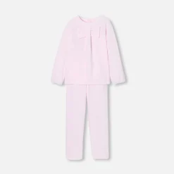 Jacadi Schlafanzüge & Nachthemden>Samtpyjama für Mädchen ROSA PUDER JACADI