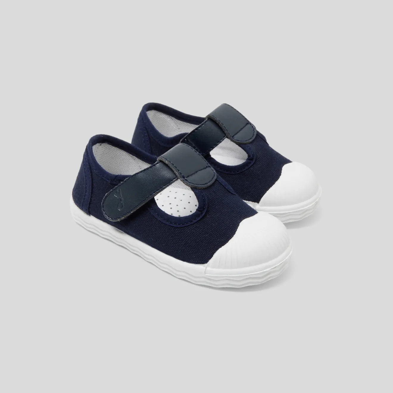 Jacadi Sandalen|Stoffschuhe>Sandalen aus Canvas MARINEBLAU JACADI