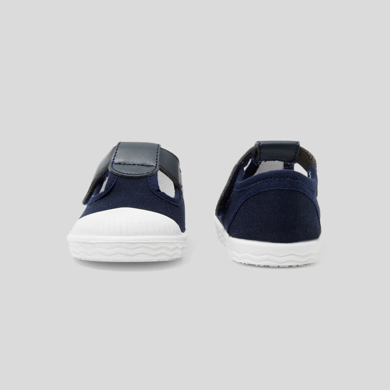 Jacadi Sandalen|Stoffschuhe>Sandalen aus Canvas MARINEBLAU JACADI