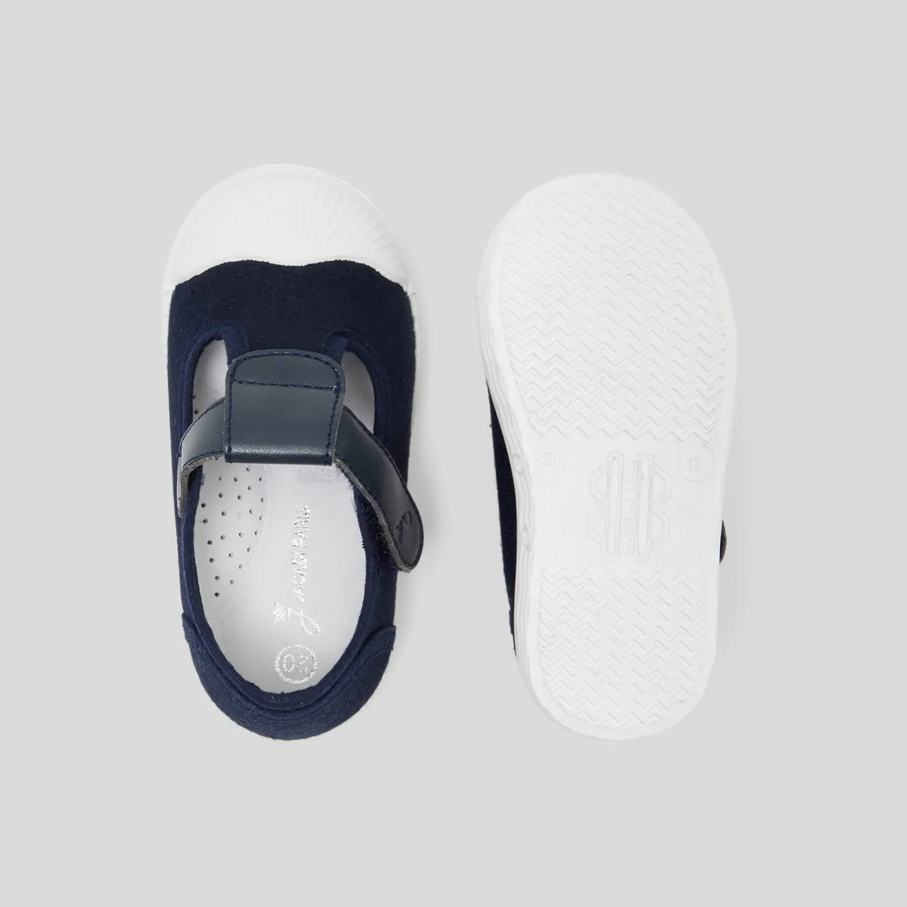 Jacadi Sandalen|Stoffschuhe>Sandalen aus Canvas MARINEBLAU JACADI