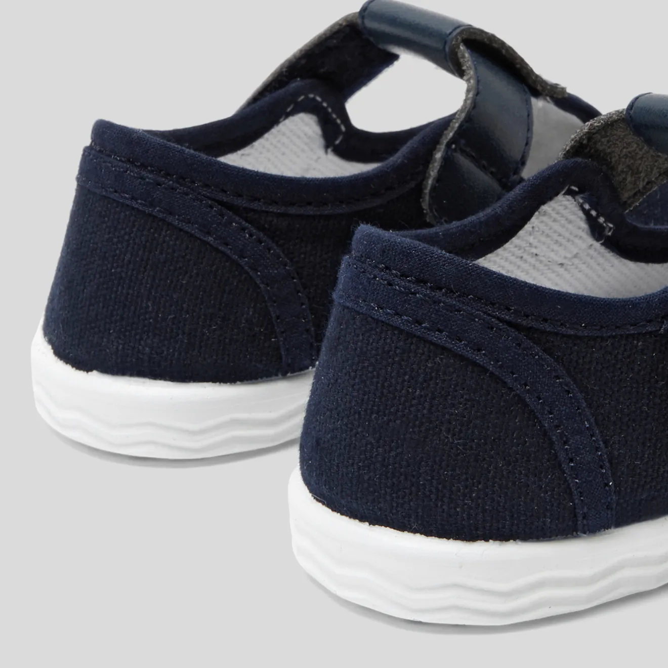 Jacadi Sandalen|Stoffschuhe>Sandalen aus Canvas MARINEBLAU JACADI