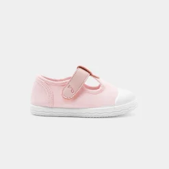 Jacadi Stoffschuhe|Sandalen>Sandalen aus Canvas für Mädchen ROSA
