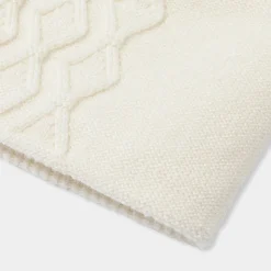 Jacadi Mützen, Schale Und Handschuhe|Accessoires>Schlauchschal aus Zopfstrick für Kleinkinder WEICHES JACADI WEISS