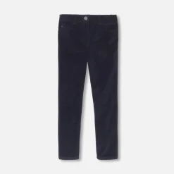 Jacadi Hosen Und Leggings>Schmale Samthose für Mädchen MARINEBLAU JACADI