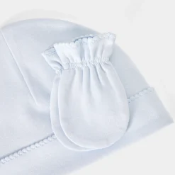 Jacadi Weitere Accessoires|Mützen, Schale Und Handschuhe>Set aus Mütze und Fäustlingen TÜRKIS JACADI