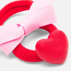 Jacadi Haar-Accessoires>Set mit 2 Haargummis für Mädchen ROSA/ROT