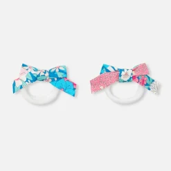 Jacadi Haar-Accessoires|Accessoires>Set mit 2 Haargummis für Mädchen ROSA/GRÜN