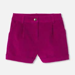 Jacadi Shorts & Kurze Overalls>Shorts aus Cord für Mädchen VIOLET