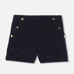 Jacadi Shorts & Kurze Overalls>Shorts aus Samt für Mädchen MARINEBLAU JACADI