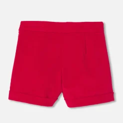 Jacadi Shorts & Kurze Overalls>Shorts aus Samt für Mädchen RUBINROT