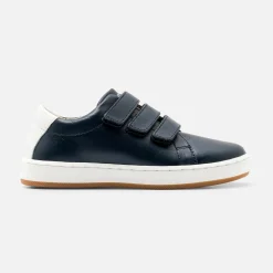 Jacadi Sneakers>Sneakers aus Glattleder für Jungen MARINEBLAU JACADI