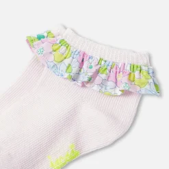 Jacadi Accessoires>Socken mit Volants für Baby Mädchen ROSA BLASS JACADI
