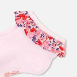 Jacadi Accessoires>Socken mit Volants für Baby Mädchen ROSA
