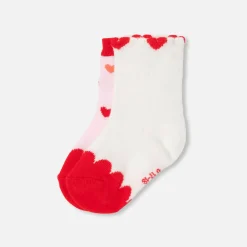 Jacadi Socken, Strumpfhosen Und Stiefelchen|Socken Und Strumpfhosen>Socken-Duo Baby Mädchen ROSA/MEHRFARBIG