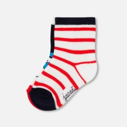 Jacadi Socken Und Stiefelchen|Socken>Socken-Duo für Baby Jungen MARINEBLAU/MEHRFARBIG