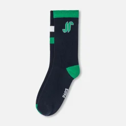 Jacadi Accessoires|Socken Und Stiefelchen>Socken-Duo für Jungen MARINEBLAU/MEHRFARBIG