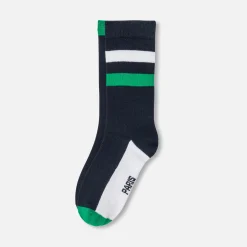 Jacadi Accessoires|Socken Und Stiefelchen>Socken-Duo für Jungen MARINEBLAU/MEHRFARBIG