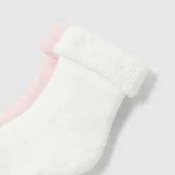Jacadi Socken, Strumpfhosen Und Stiefelchen|Socken Und Strumpfhosen>Socken-Duo für Mädchen WEISS/ROSA