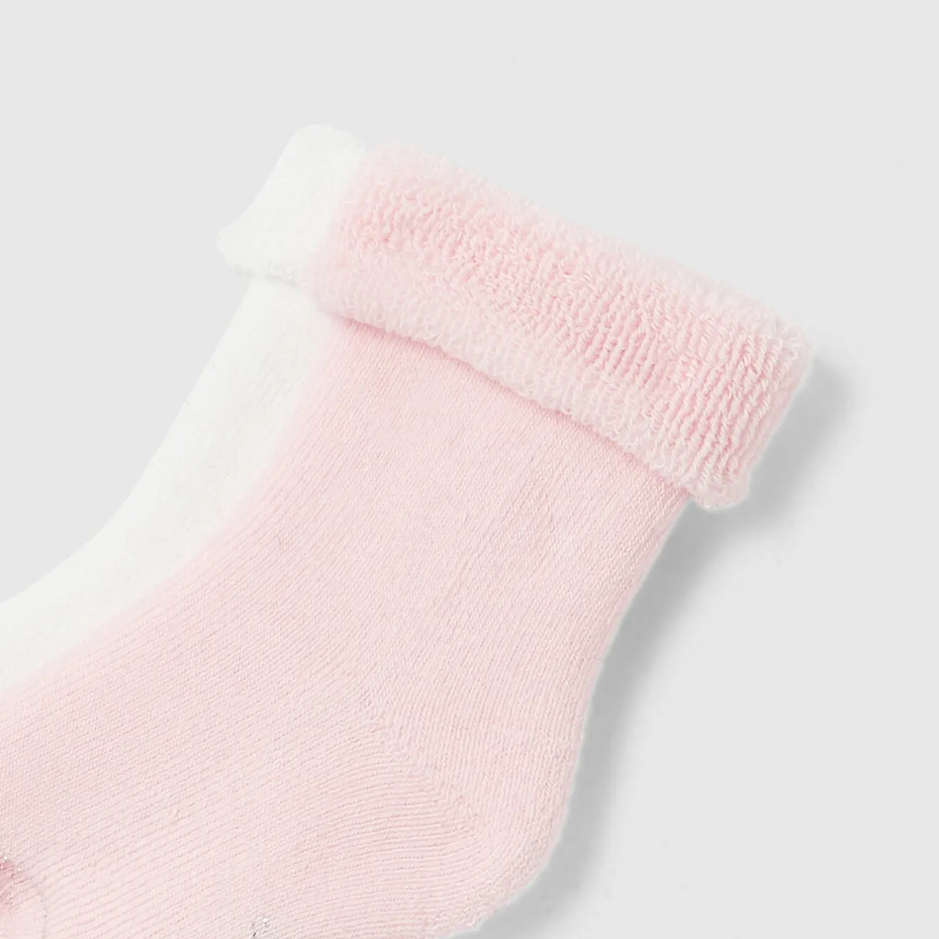 Jacadi Socken, Strumpfhosen Und Stiefelchen|Socken Und Strumpfhosen>Socken-Duo für Mädchen WEISS/ROSA