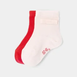 Jacadi Accessoires|Socken, Strumpfhosen Und Stiefelchen>Socken-Duo Mädchen ROSA/MEHRFARBIG