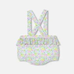 Jacadi Spieler, Latzhosen, Ensembles>Spieler aus Liberty-Stoff für Baby Mädchen WEISS/MEHRFARBIG