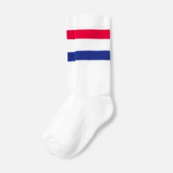 Jacadi Accessoires|Socken Und Stiefelchen>Sportsocken für Kind MARINEBLAU/ROT