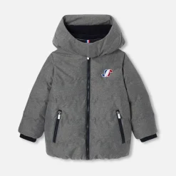 Jacadi Jacken & Mäntel>Steppjacke für Jungen GRAU MELIERT HELL JACADI