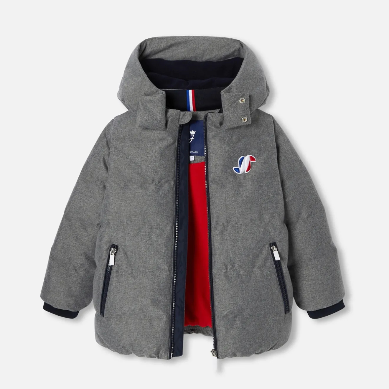 Jacadi Jacken & Mäntel>Steppjacke für Jungen GRAU MELIERT HELL JACADI
