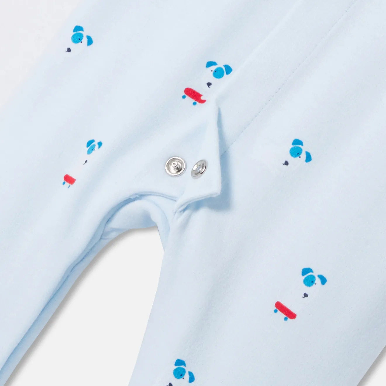 Jacadi Strampler|Strampler & Schlafanzüge>Strampler aus Baumwolle für Jungen BLAU/MEHRFARBIG
