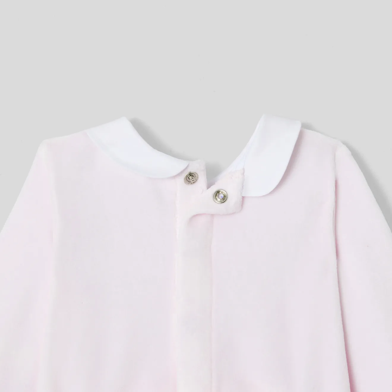 Jacadi Strampler|Strampler & Schlafanzüge>Strampler aus Frotteesamt für Mädchen ROSA BLASS JACADI