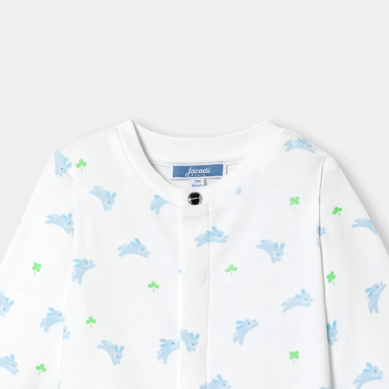 Jacadi Strampler|Strampler & Schlafanzüge>Strampler aus Interlock-Gewebe für Baby Jungen WEISS/MEHRFARBIG