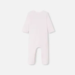 Jacadi Strampler|Strampler & Schlafanzüge>Strampler aus Interlock-Gewebe für Mädchen ROSA BLASS JACADI