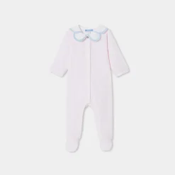Jacadi Strampler|Strampler & Schlafanzüge>Strampler aus Samt für Mädchen ROSA BLASS JACADI