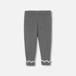 Jacadi Hosen & Shorts>Strickhose Kleinkind Mädchen GRAU ANTHRACITE JACADI