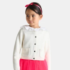 Jacadi Pullover, Sweatshirts, Strickjacken>Strickjacke für Mädchen WEICHES JACADI WEISS