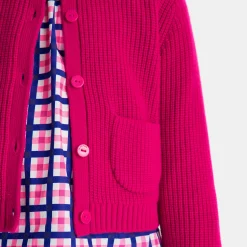 Jacadi Pullover, Sweatshirts, Strickjacken>Strickjacke für Mädchen ROSE GRENADINE