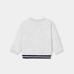 Jacadi Pullover, Sweatshirts, Strickjacken>Sweatshirt aus Molton für Jungen GRAU MELIERT HELL JACADI