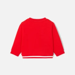 Jacadi Pullover, Sweatshirts, Strickjacken>Sweatshirt aus Molton für Jungen ROT JACADI