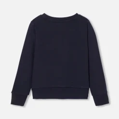 Jacadi Pullover, Sweatshirts, Strickjacken>Sweatshirt aus Molton für Mädchen MARINEBLAU JACADI