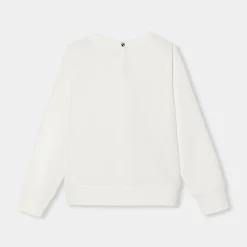 Jacadi Pullover, Sweatshirts, Strickjacken>Sweatshirt aus Molton für Mädchen WEICHES JACADI WEISS