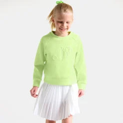 Jacadi Pullover, Sweatshirts, Strickjacken>Sweatshirt für Mädchen aus Piquéstrick ANIS GRÜN
