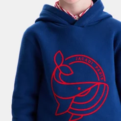 Jacadi Pullover, Sweatshirts, Strickjacken>Sweatshirt mit Kapuze für Jungen DUNKELBLAU