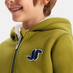 Jacadi Pullover, Sweatshirts, Strickjacken>Sweatshirt mit Kapuze für Jungen GRÜN FLECHTE