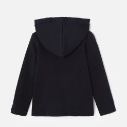 Jacadi Pullover, Sweatshirts, Strickjacken>Sweatshirt mit Reißverschluss für Mädchen MARINEBLAU JACADI