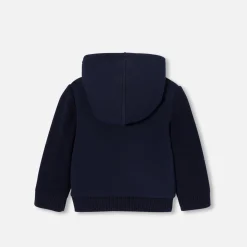 Jacadi Pullover, Sweatshirts, Strickjacken>Sweatshirt mit Reißverschluss Kleinkind Junge MARINEBLAU JACADI