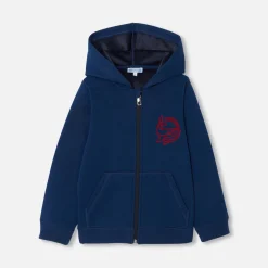 Jacadi Pullover, Sweatshirts, Strickjacken>Sweatshirt mit Reißverschluss für Jungen OZEANBLAU
