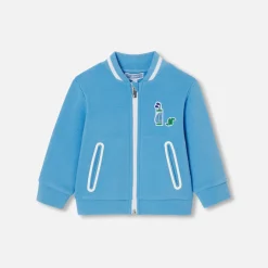 Jacadi Pullover, Sweatshirts, Strickjacken>Sweatshirt mit Reißverschluss Kleinkind Junge HIMMELBLAU