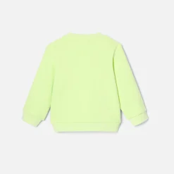 Jacadi Pullover, Sweatshirts, Strickjacken>Sweatshirt Molton Kleinkind Junge ANIS GRÜN