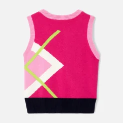 Jacadi Pullover, Sweatshirts, Strickjacken>Tanktop-Pullover für Mädchen ROSA/MEHRFARBIG